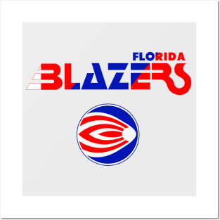 Defunct Florida Blazers WFL Football Posters and Art